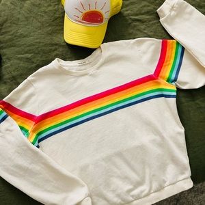 Marine Layer Retro Rainbow Sweatshirt 🌈
